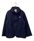 DANTONダントン）の古着「ウールモッサ シングルジャケット」｜ネイビー