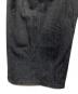 中古・古着 LEVI'S (リーバイス) ワイドプリーツ CROP ジーンズ ブラック サイズ:34/28：15000円