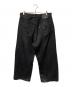 LEVI'S (リーバイス) ワイドプリーツ CROP ジーンズ ブラック サイズ:34/28：15000円