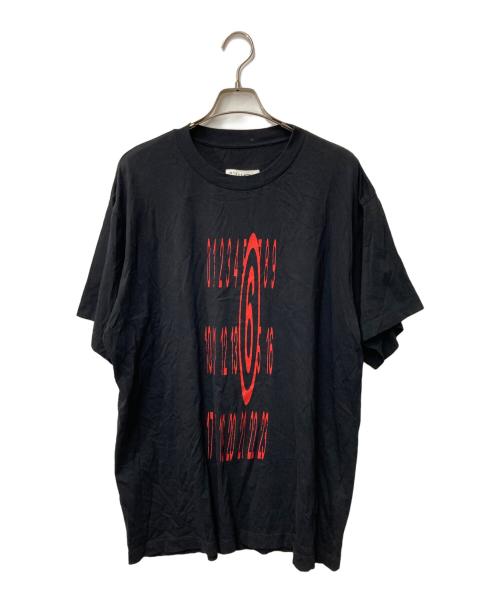 MM6 Maison Margiela（エムエムシックスメゾンマルジェラ）MM6 Maison Margiela (エムエムシックスメゾンマルジェラ) Basic Jersey T-Shirt ブラック サイズ:Mの古着・服飾アイテム