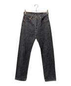 LEVI'Sリーバイス）の古着「90's 501先染めデニムパンツ」｜ブラック