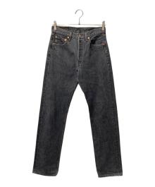 LEVI'S（リーバイス）の古着「90's 501先染めデニムパンツ」｜ブラック