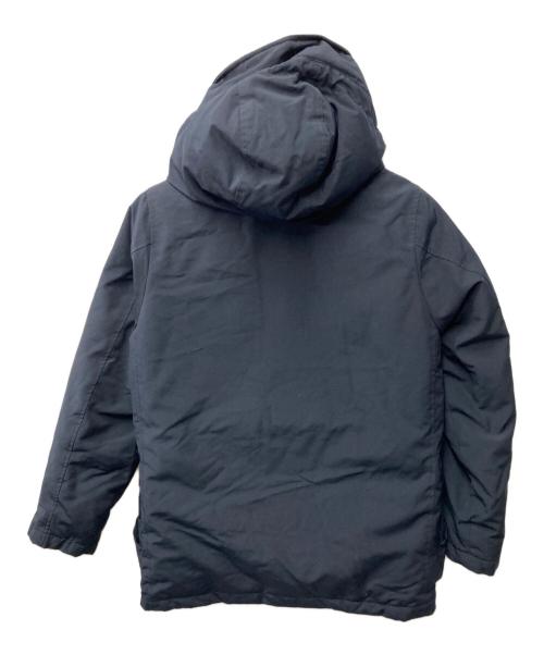 DANTON（ダントン）DANTON (ダントン) ファー付きフードミドル丈ダウンジャケット ネイビー サイズ:34の古着・服飾アイテム
