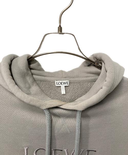 LOEWE（ロエベ）LOEWE (ロエベ) アナグラムロゴパーカー グレー サイズ:XSの古着・服飾アイテム