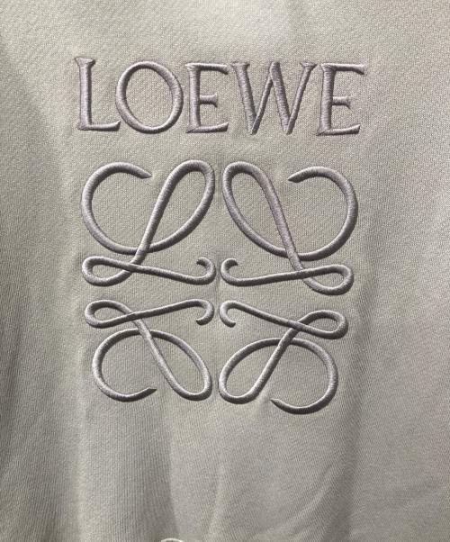 LOEWE（ロエベ）LOEWE (ロエベ) アナグラムロゴパーカー グレー サイズ:XSの古着・服飾アイテム