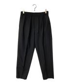 N.HOOLYWOODエヌ ハリウッド）の古着「WIDE TAPERD EASY SLACKS」｜ブラック