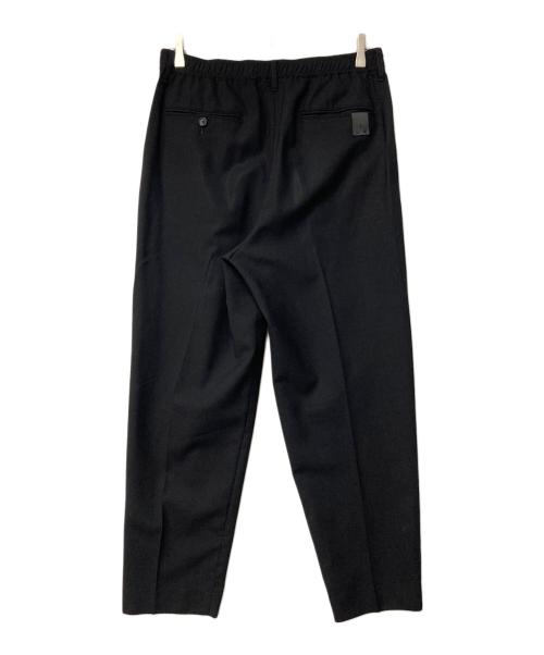 N.HOOLYWOOD（エヌ ハリウッド）N.HOOLYWOOD (エヌ ハリウッド) WIDE TAPERD EASY SLACKS ブラック サイズ:38の古着・服飾アイテム
