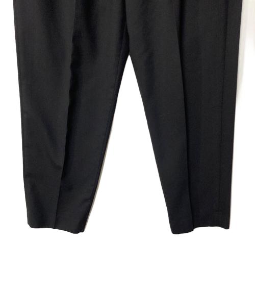 N.HOOLYWOOD（エヌ ハリウッド）N.HOOLYWOOD (エヌ ハリウッド) WIDE TAPERD EASY SLACKS ブラック サイズ:38の古着・服飾アイテム