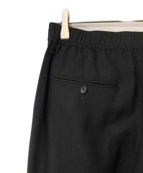 N.HOOLYWOOD（エヌ ハリウッド）N.HOOLYWOOD (エヌ ハリウッド) WIDE TAPERD EASY SLACKS ブラック サイズ:38の古着・服飾アイテム