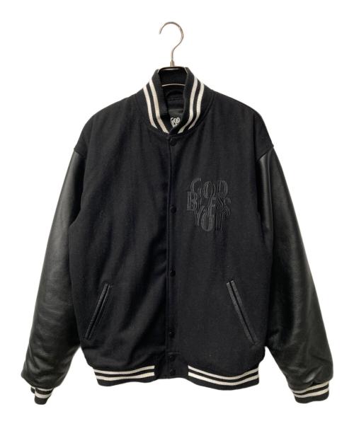 GOD BLESS YOU（ゴッド ブレス ユー）GOD BLESS YOU (ゴッド ブレス ユー) スタジャン ブラック サイズ:Lの古着・服飾アイテム