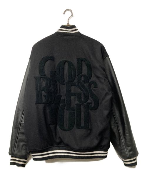 GOD BLESS YOU（ゴッド ブレス ユー）GOD BLESS YOU (ゴッド ブレス ユー) スタジャン ブラック サイズ:Lの古着・服飾アイテム