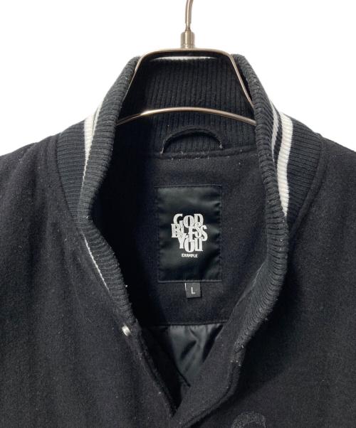 GOD BLESS YOU（ゴッド ブレス ユー）GOD BLESS YOU (ゴッド ブレス ユー) スタジャン ブラック サイズ:Lの古着・服飾アイテム