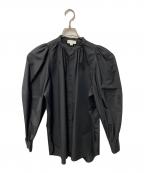 HYKEハイク）の古着「T/C BALLOON SLEEVE SHIRT」｜ブラック