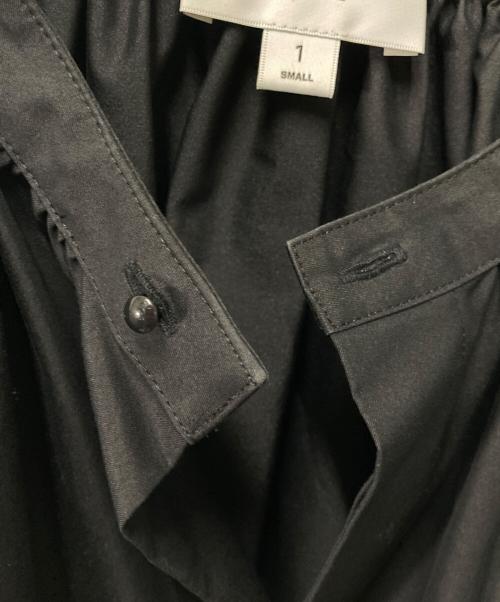 HYKE（ハイク）HYKE (ハイク) T/C BALLOON SLEEVE SHIRT ブラック サイズ:1の古着・服飾アイテム