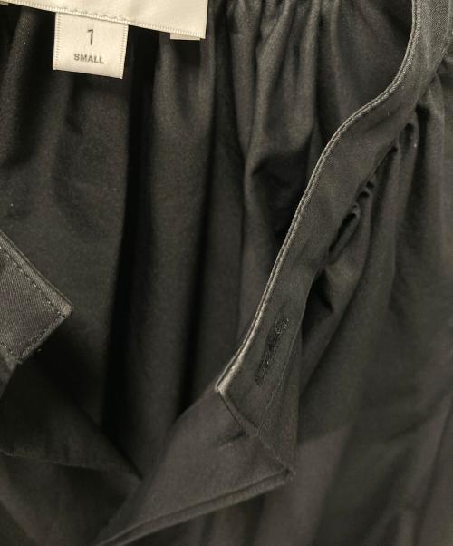 HYKE（ハイク）HYKE (ハイク) T/C BALLOON SLEEVE SHIRT ブラック サイズ:1の古着・服飾アイテム