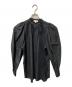 HYKE（ハイク）の古着「T/C BALLOON SLEEVE SHIRT」｜ブラック