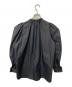 HYKE (ハイク) T/C BALLOON SLEEVE SHIRT ブラック サイズ:1：12000円