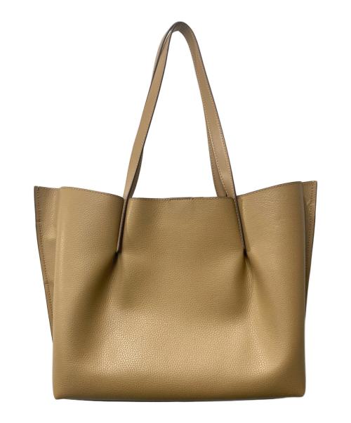 MICHAEL KORS（マイケルコース）MICHAEL KORS (マイケルコース) EMILIAラージ トートバッグ ベージュの古着・服飾アイテム