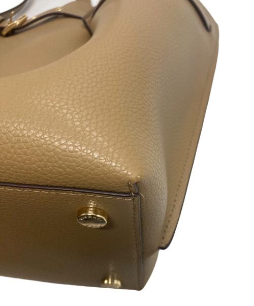 MICHAEL KORS（マイケルコース）MICHAEL KORS (マイケルコース) EMILIAラージ トートバッグ ベージュの古着・服飾アイテム