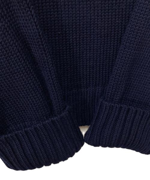 POLO RALPH LAUREN（ポロ・ラルフローレン）POLO RALPH LAUREN (ポロ・ラルフローレン) ハイネックニット ネイビー サイズ:XSの古着・服飾アイテム
