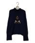 POLO RALPH LAUREN（ポロ・ラルフローレン）の古着「ハイネックニット」｜ネイビー