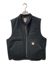 CarHartt（カーハート）の古着「ダック ワークベスト」｜ブラック