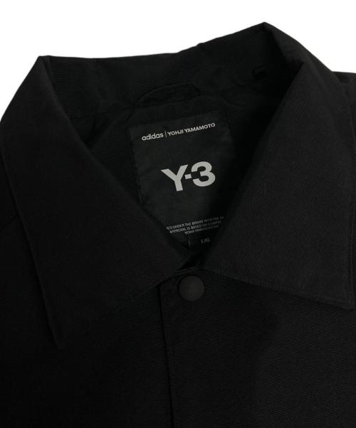 Y-3（ワイスリー）Y-3 (ワイスリー) adidas (アディダス) U NYLON COACH J ブラック サイズ:Lの古着・服飾アイテム