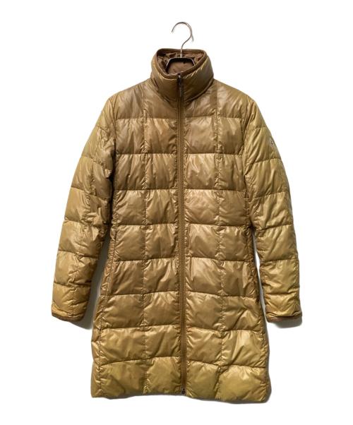 MONCLER（モンクレール）MONCLER (モンクレール) リバーシブルロングダウンジャケット ベージュ サイズ:00の古着・服飾アイテム