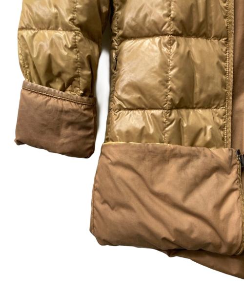 MONCLER（モンクレール）MONCLER (モンクレール) リバーシブルロングダウンジャケット ベージュ サイズ:00の古着・服飾アイテム