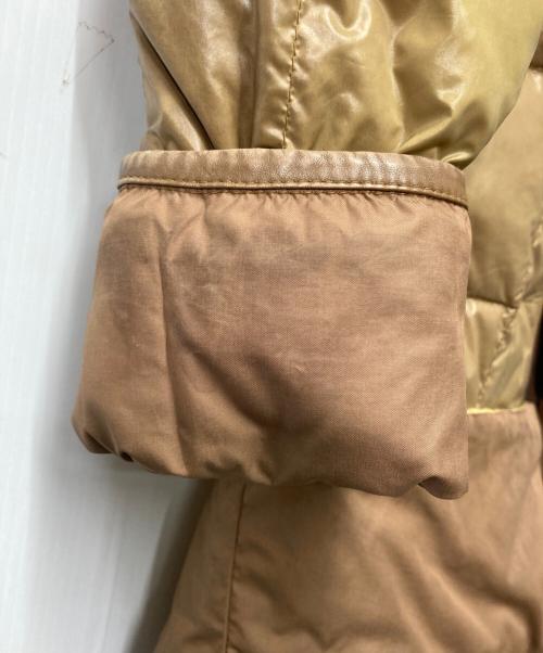 MONCLER（モンクレール）MONCLER (モンクレール) リバーシブルロングダウンジャケット ベージュ サイズ:00の古着・服飾アイテム
