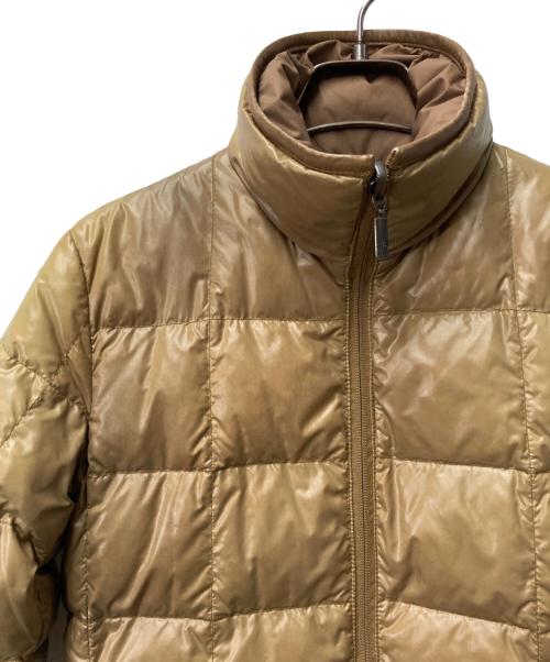 MONCLER（モンクレール）MONCLER (モンクレール) リバーシブルロングダウンジャケット ベージュ サイズ:00の古着・服飾アイテム