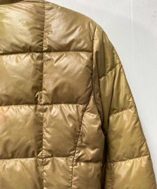 MONCLER（モンクレール）MONCLER (モンクレール) リバーシブルロングダウンジャケット ベージュ サイズ:00の古着・服飾アイテム