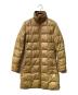 MONCLER（モンクレール）の古着「リバーシブルロングダウンジャケット」｜ベージュ