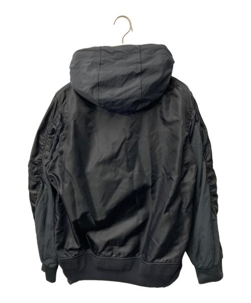 sacai（サカイ）sacai (サカイ) NIKE (ナイキ) NRG LAYERED JKT ブラック サイズ:Ｍの古着・服飾アイテム