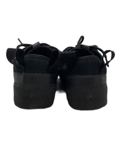 VILLAGE PM（ヴィレッジピーエム）VILLAGE PM (ヴィレッジピーエム) VILLAGE1PM ローカットスニーカー ブラック サイズ:USM 8 / UK 9.5 / 26cmの古着・服飾アイテム