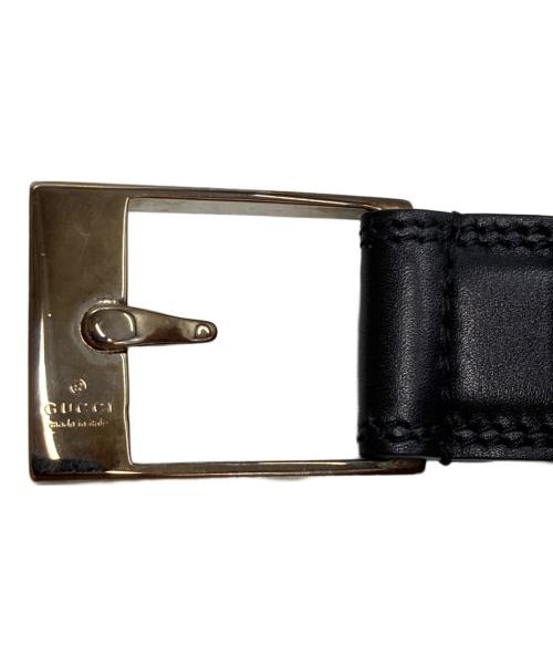 GUCCI（グッチ）GUCCI (グッチ) ベルト ブラックの古着・服飾アイテム