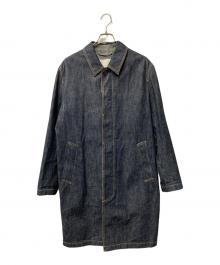MACKINTOSH（マッキントッシュ）の古着「コットンデニム ステンカラーコート」｜インディゴ
