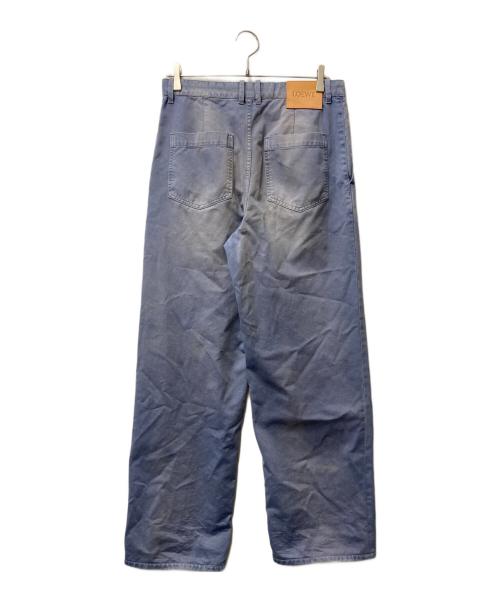 LOEWE（ロエベ）LOEWE (ロエベ) ワークパンツ ネイビー サイズ:46の古着・服飾アイテム