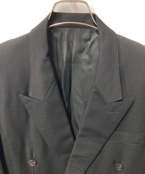 Y's for men（ワイズフォーメン）Y'S for men (ワイズフォーメン) ウールギャバセットアップスーツ ブラック サイズ:Ｍの古着・服飾アイテム