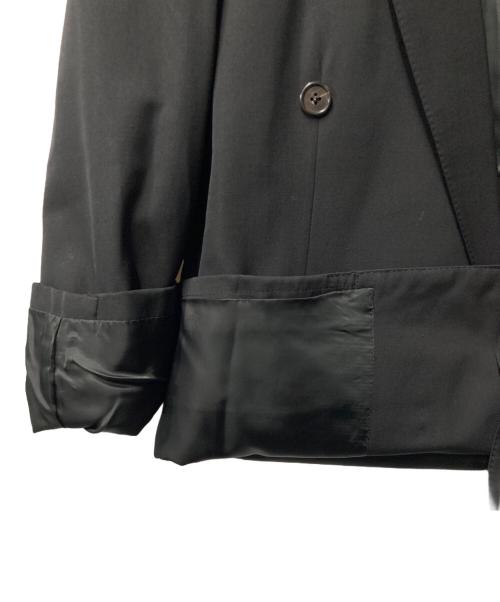 Y's for men（ワイズフォーメン）Y'S for men (ワイズフォーメン) ウールギャバセットアップスーツ ブラック サイズ:Ｍの古着・服飾アイテム
