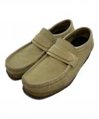 CLARKSクラークス）の古着「ワラビーローファー」｜ベージュ