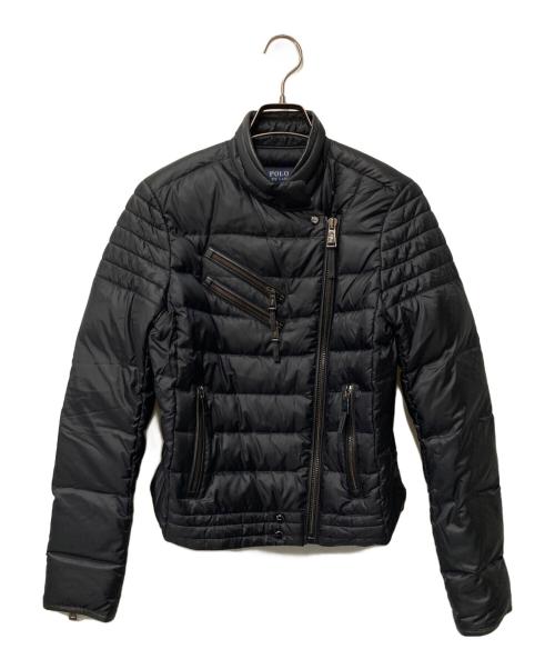 POLO RALPH LAUREN（ポロ・ラルフローレン）POLO RALPH LAUREN (ポロ・ラルフローレン) ダウンジャケット ブラック サイズ:4の古着・服飾アイテム