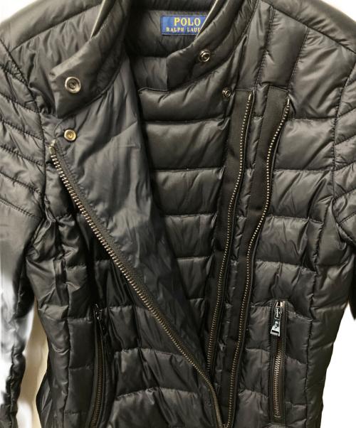 POLO RALPH LAUREN（ポロ・ラルフローレン）POLO RALPH LAUREN (ポロ・ラルフローレン) ダウンジャケット ブラック サイズ:4の古着・服飾アイテム