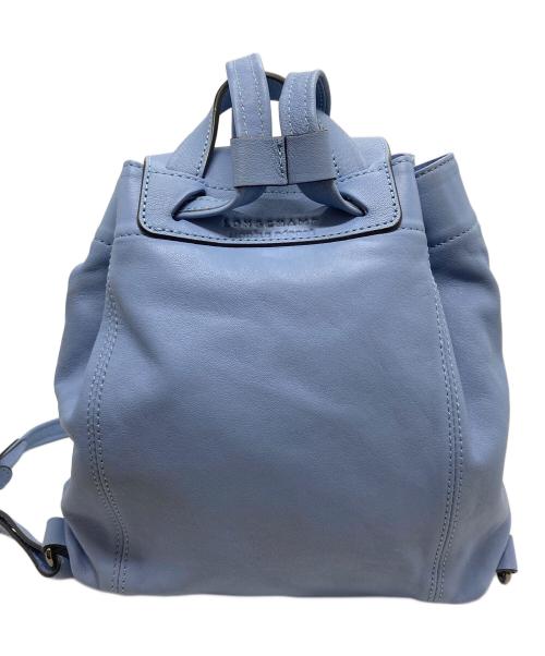 LONGCHAMP（ロンシャン）LONGCHAMP (ロンシャン) ル・プリアージュ キュイール ブルーの古着・服飾アイテム