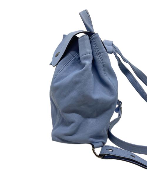 LONGCHAMP（ロンシャン）LONGCHAMP (ロンシャン) ル・プリアージュ キュイール ブルーの古着・服飾アイテム