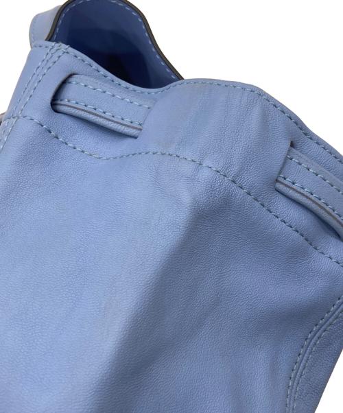 LONGCHAMP（ロンシャン）LONGCHAMP (ロンシャン) ル・プリアージュ キュイール ブルーの古着・服飾アイテム