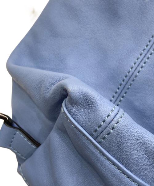 LONGCHAMP（ロンシャン）LONGCHAMP (ロンシャン) ル・プリアージュ キュイール ブルーの古着・服飾アイテム