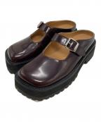 LEINWANDEラインヴァンド）の古着「Mary Jane Clogs」｜ブラウン