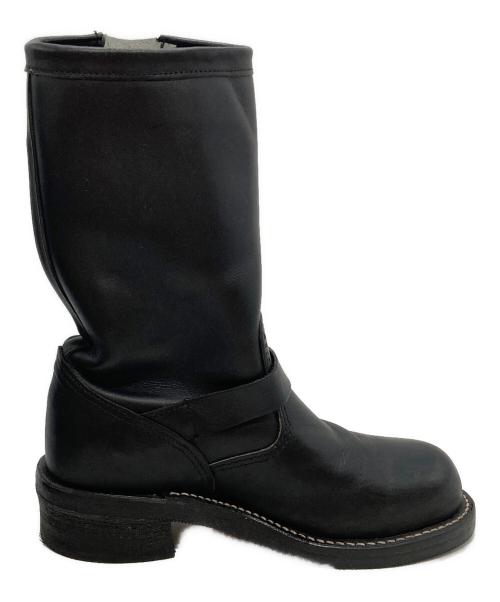 CHIPPEWA（チペワ）CHIPPEWA (チペワ) エンジニアブーツ ブラック サイズ:SIZE 5 1/2 Eの古着・服飾アイテム
