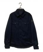 MONCLERモンクレール）の古着「CAMICIA シャツジャケット」｜ネイビー